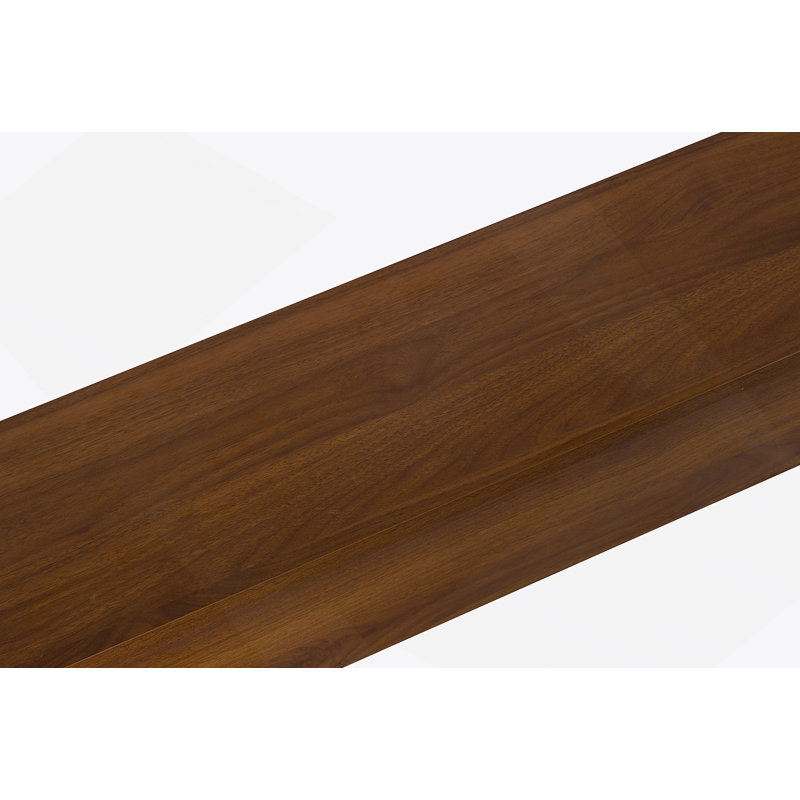 Console en bois avec tablette inférieure ouverte
