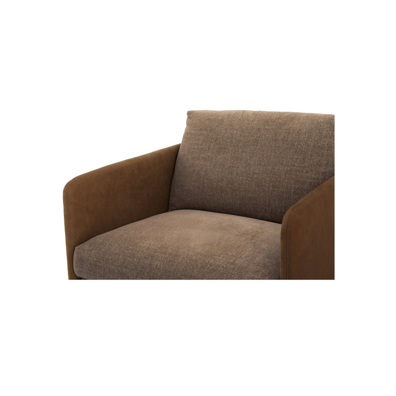 Teller Accent Chair Brown, Brown