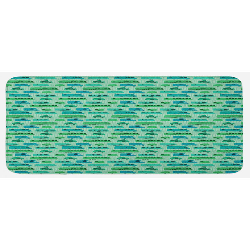 Tapis de cuisine Camper