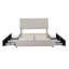 Andros Upholstered Double (4'6) Bed Frame-639011366