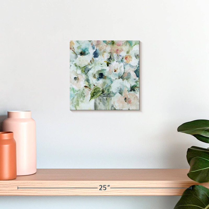 Blooming Softly, 10" H x 10" W
