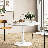 Indars Round Metal Base Dining Table-1649017038-1649017039