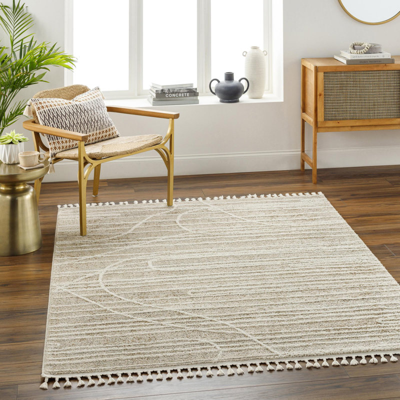 Tapis rectangulaire Sasha, Rectangle 9 pi 2 po x 12 pi