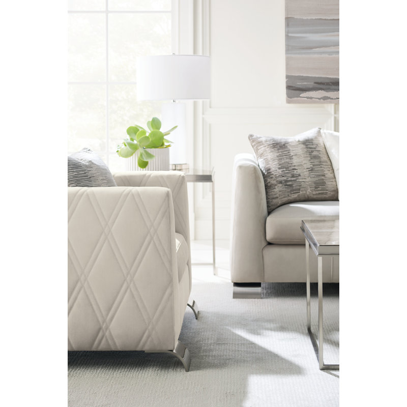 Caracole Upholstery Tufted Armchair