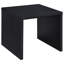 Ensemble de 3 tables basses à plateau relevable noir Canyon (table basse incluse seulement)