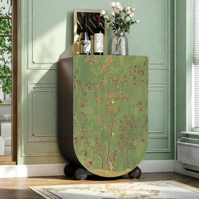 Corridor, living room, double-door accent cabinet