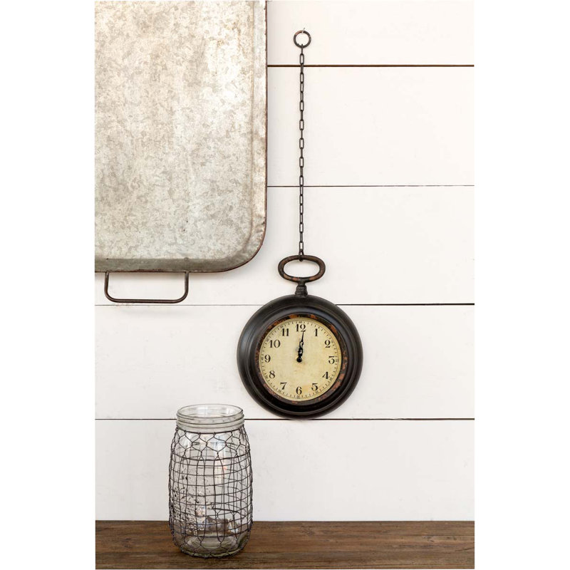 Wood Analog Wall Clock
