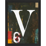 Alphabet "V" Print