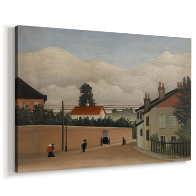 The Toll Gate (L'Octroi)-Henri Rousseau-Gallery Wrapped Canvas-c. 1890