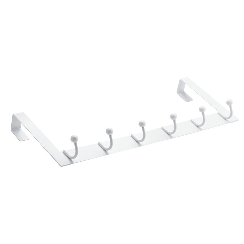 Porte-manteau mural à fixation murale, Blanc