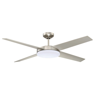 Ventilateur de plafond 52 pales 52 po avec télécommande et ensemble d'éclairage inclus Senna