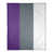 Purple/Slate Gray/White
