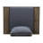 Outdoor Seat With Waterproof Cushions And Expanded Area - Dark Grey Wood Chair Water- Linings-1609974051-1609974061