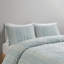 3 Piece Full/Queen Bedding , Cotton With Ground And Pattern Buttons Button