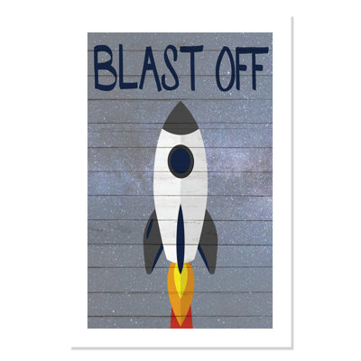 Rolled 'Space Explorer 2' Paper Print