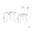 Besmir Solid Wood Nesting Tables