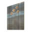 Jonquilles en fleurs sur la plage - Art mural en bois jonquilles sur bois de pin naturel-1374092627