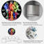 Horloge murale arc-en-ciel-587530272
