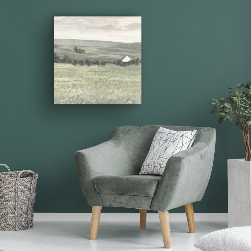 «August Grove® Victoria Borges Midwest Mornings I», art mural sur toile, H 14 po x l 14 po