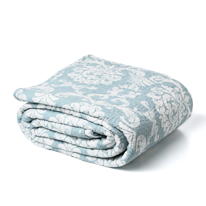 Providence Cotton Reversible Quilt, Queen Quilt, Chambray