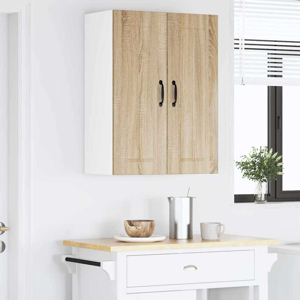 Vidaxl Kitchen Cabinet With Shelf 2 Pcs Concrete Grey 30 X 31 X 80 Cm