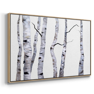 Birch Trees I, reproduction d'art sur toile