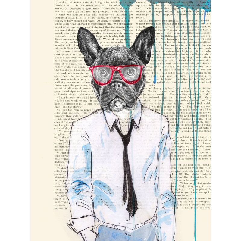 Boxer Gentleman by Matt Spencer - Print, 100cm H x 70cm W, Wrapped Canvas