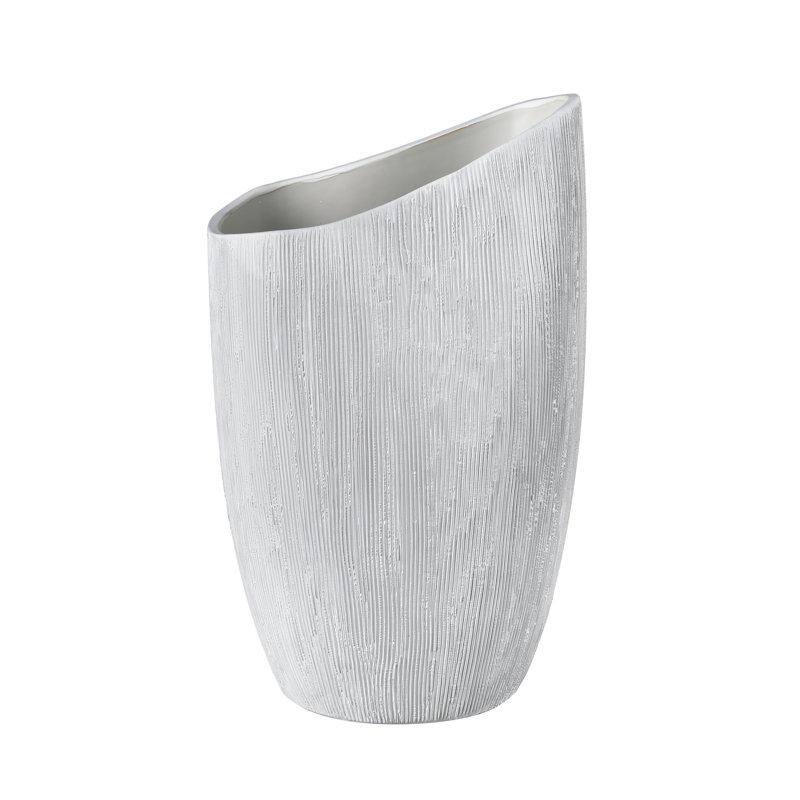 Vase Pashko - Blanc, Blanc
