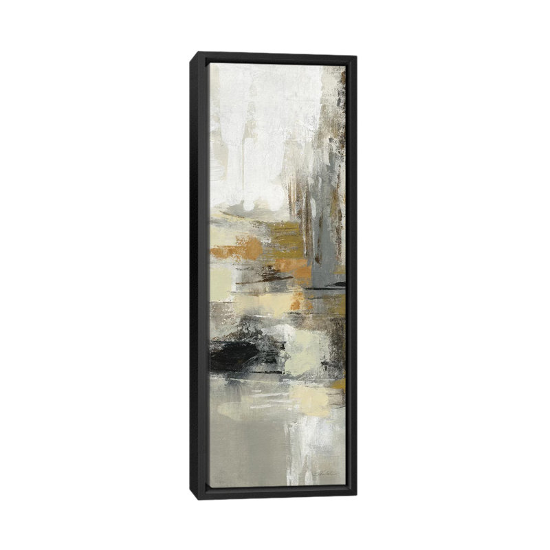 «Lava and Steam II» par Silvia Vassileva, reproduction d'art panoramique sur toile, H 48 po x l 16 po x P 1,5 po