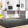 Aurea 2 Piece Computer Desk Office Set