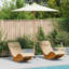 Parasol de jardin vidaXL blanc crème en bambou 270 270 x 260 cm-107548049