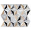 Phantasm 14x16 Polished Mixed Marble Mosaic Tile