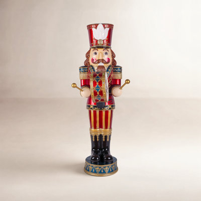 58" Animated Lighted Musical Nutcracker