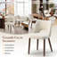 Chaise d'appoint rembourrée en velours avec pieds en bois Modern-1763711137