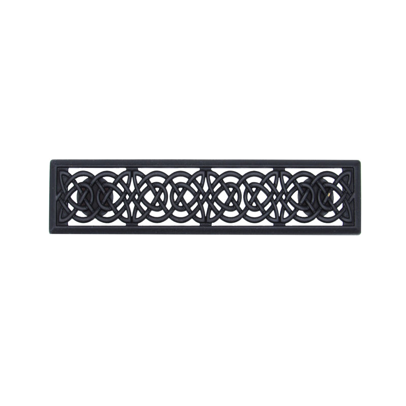 Poignée barre Celtic 3/1 "Center to Center, Noir mat