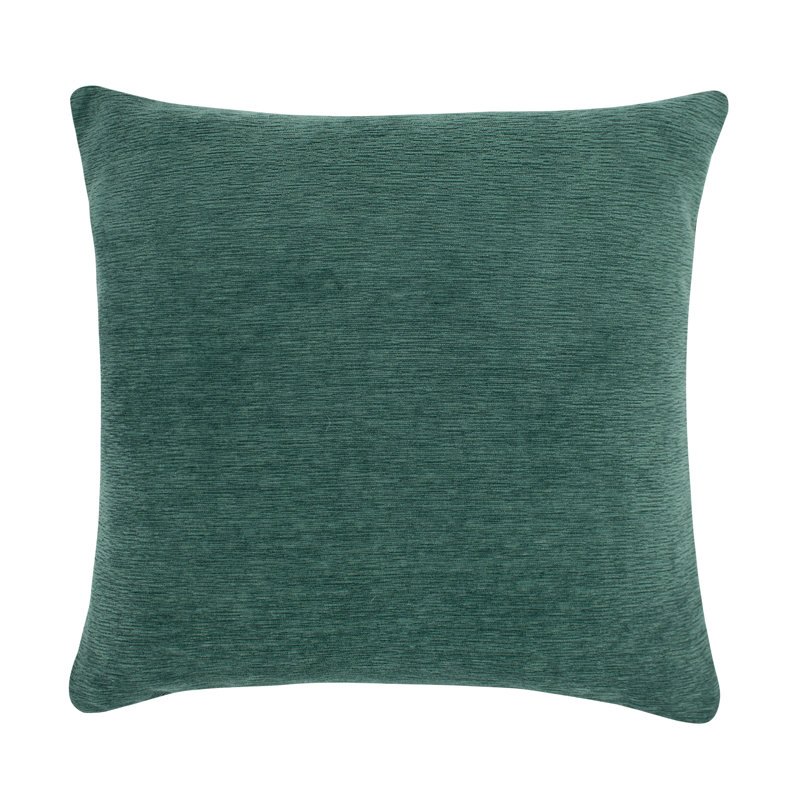 Housse et insert de coussin carré Mccoy, Vert, Polyester/ Bourre en polyester