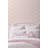 Blooming Heirloom Strawberry Macaron Rose Stripe Wallpaper