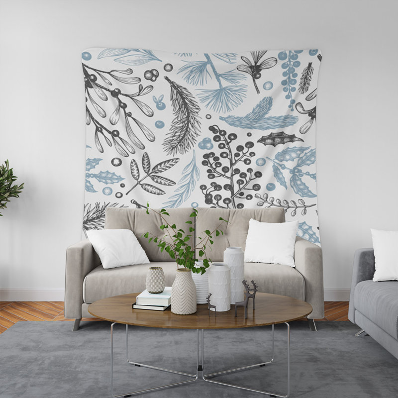 Tapisserie murale, H 60 po x l 51 po