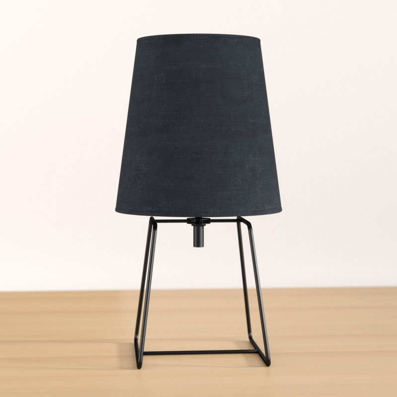 Lampe de table 13 po Reign, Noir