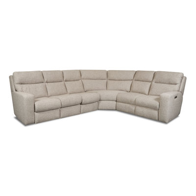Bristol Triple Power Reclining Console Sleeper Sectional