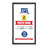 14x22 Black Snap Poster Frame 0.59" Aluminum Profile Front Loading Wall Mounting Picture Photo Document Certificate Sign Holder Mitered Corner Anti Glare Cover - 2 Pack-992456123-992456120