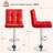 Chandresh Swivel Upholstered Adjustable Height Counter Stool with Metal Frame-1903898820