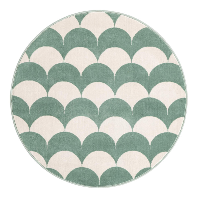 Tapis pour enfant Unique Loom Arches, Rond 4 pi 1 po