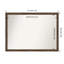 Miroir d'appoint mural en bois Chapasko-1953354495