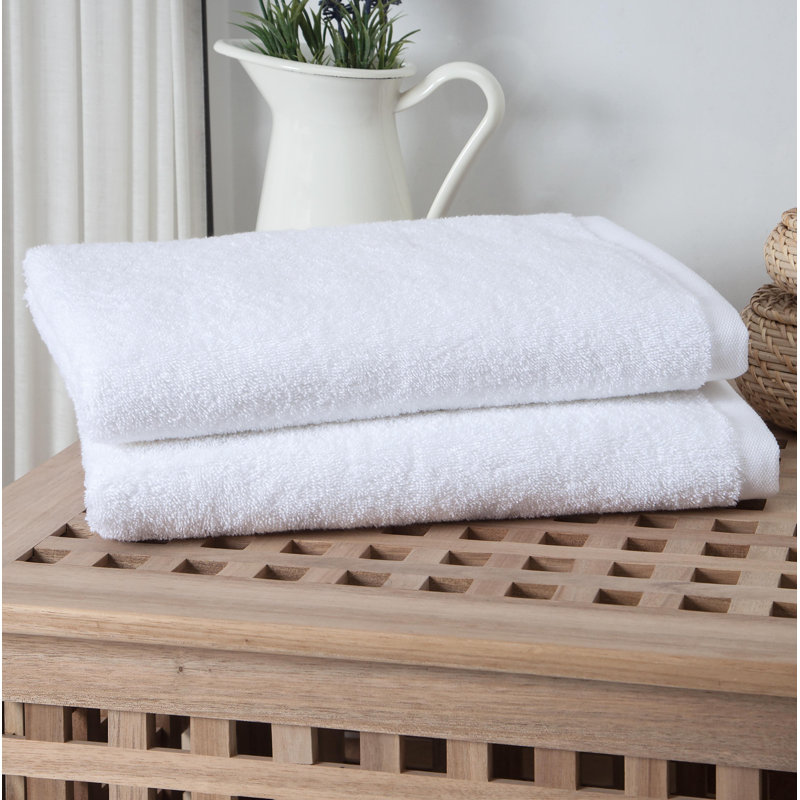 Zimmerman Midweight Bath Towel, White