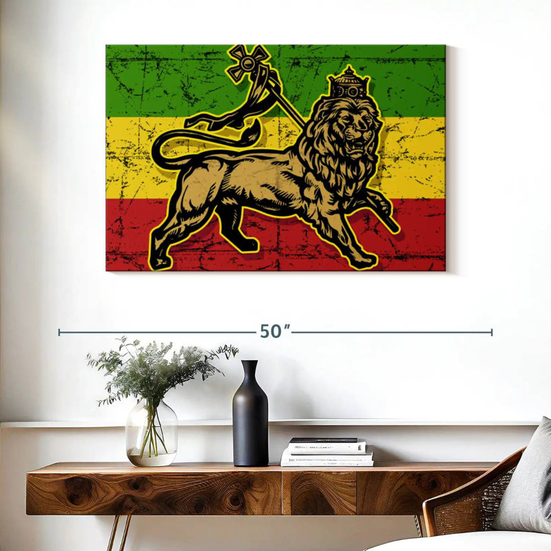 Borges lion de Juda, H 26 po x l 39 po