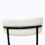 Ensemble de 4 chaises blanches, style Mid-Century-229005786