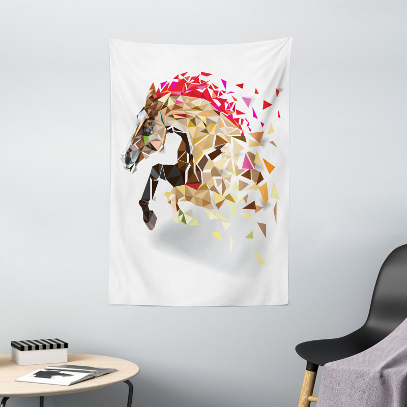 Tapisserie en polyester, H 60 po x l 40 po