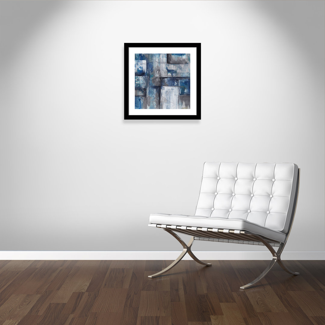 Patchwork Abstract " Patchwork Abstract II " Painting Print Casa Fine Arts 