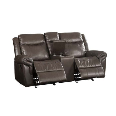 Causeuse moderne avec console Lydia